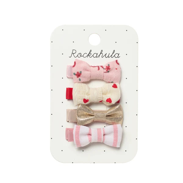 Rockahula kids ロッカフラキッズ Cutesy Mini Bow Clip Set