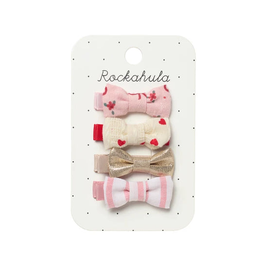 Rockahula kids ロッカフラキッズ Cutesy Mini Bow Clip Set