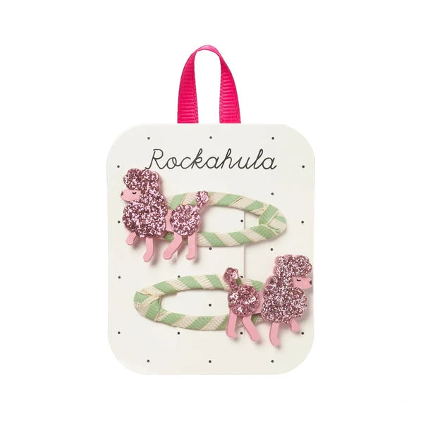 Rockahula kids ロッカフラキッズ Pretty in Pink Poodle Clips