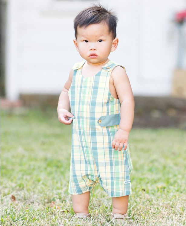 Rugged Butts ラゲッドバッツ Hampton Plaid Jon Jon　6－12M