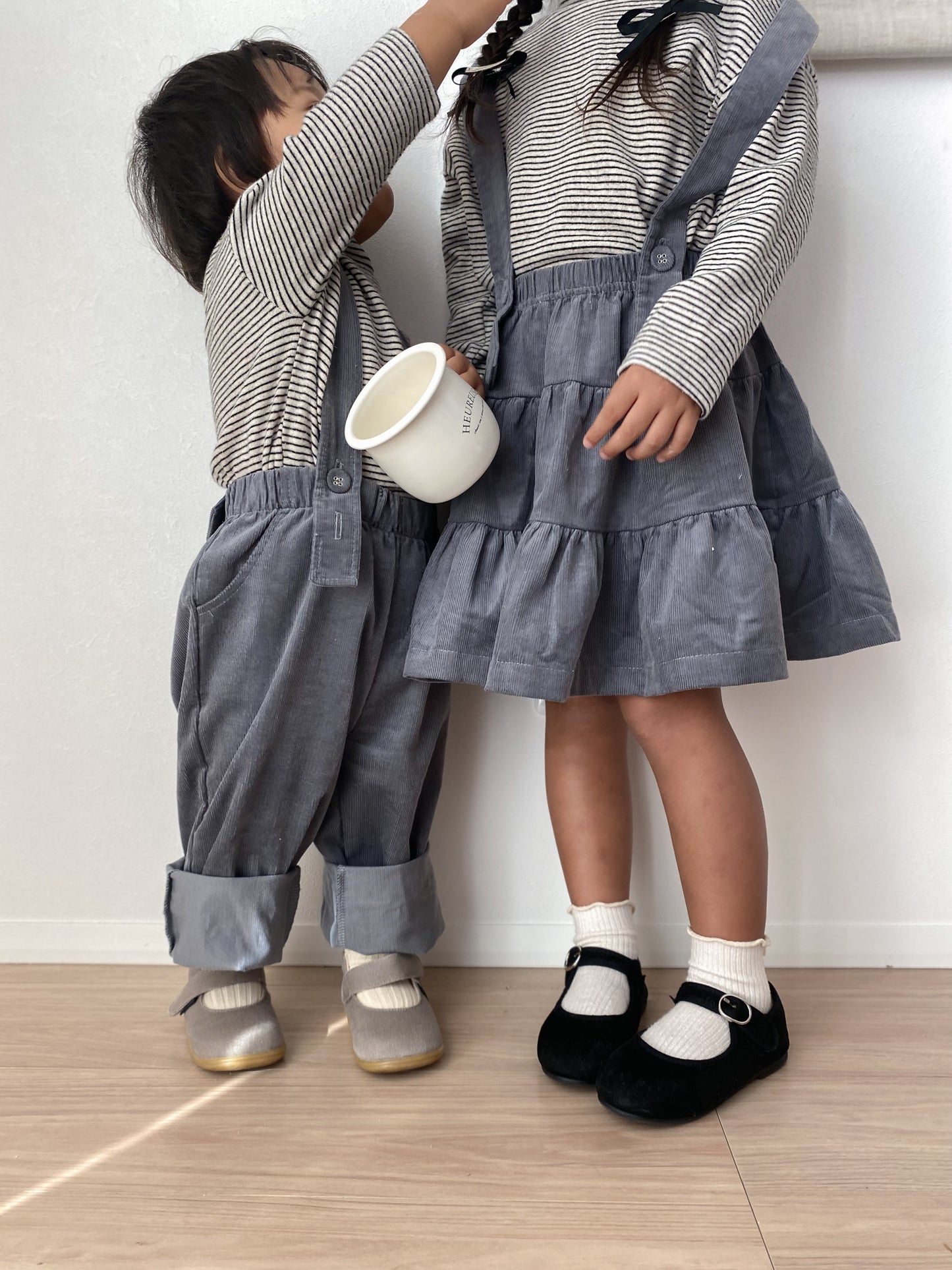 missy's original organic cotton corduroy jumper skirt