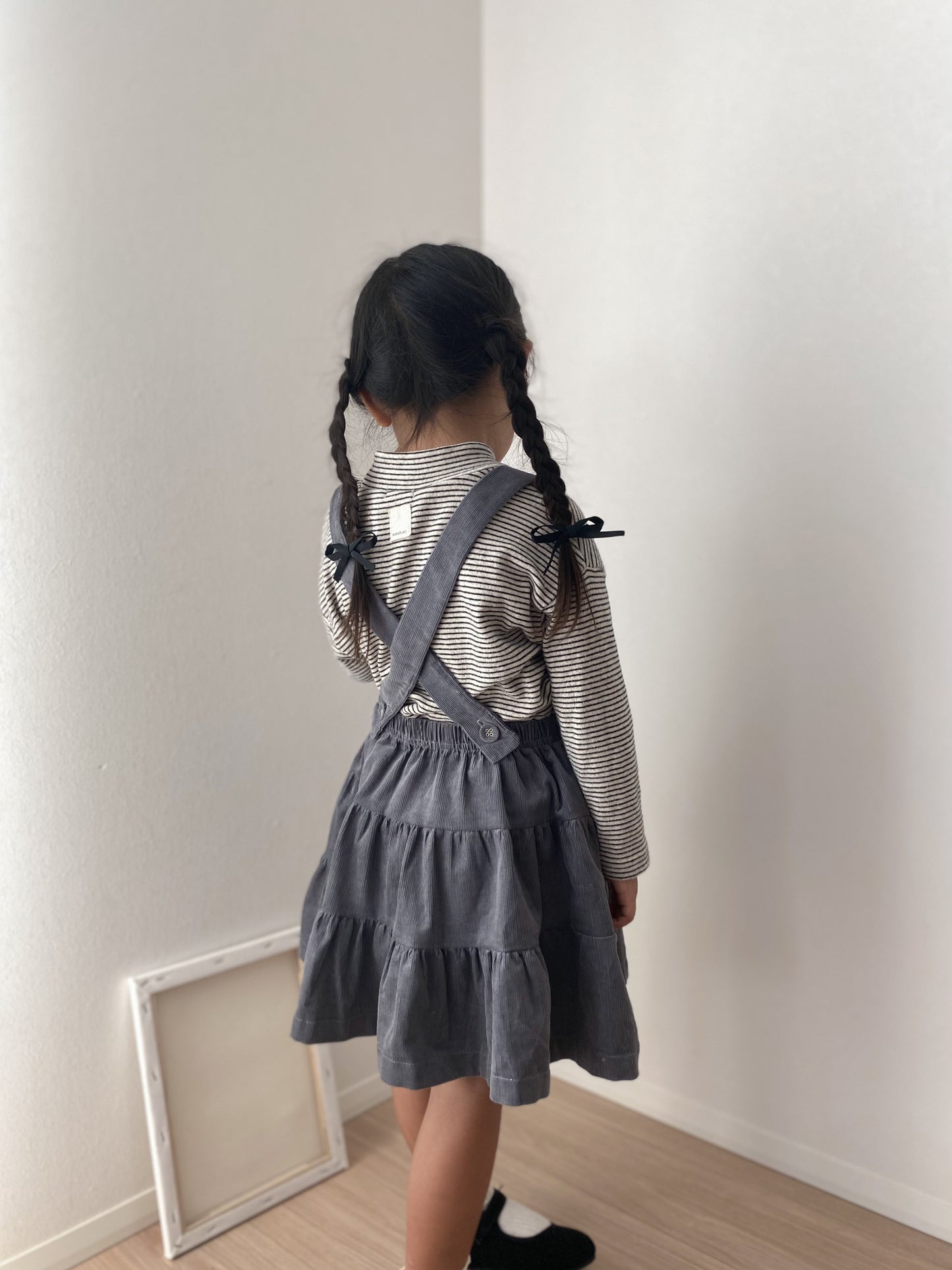 missy's original organic cotton corduroy jumper skirt