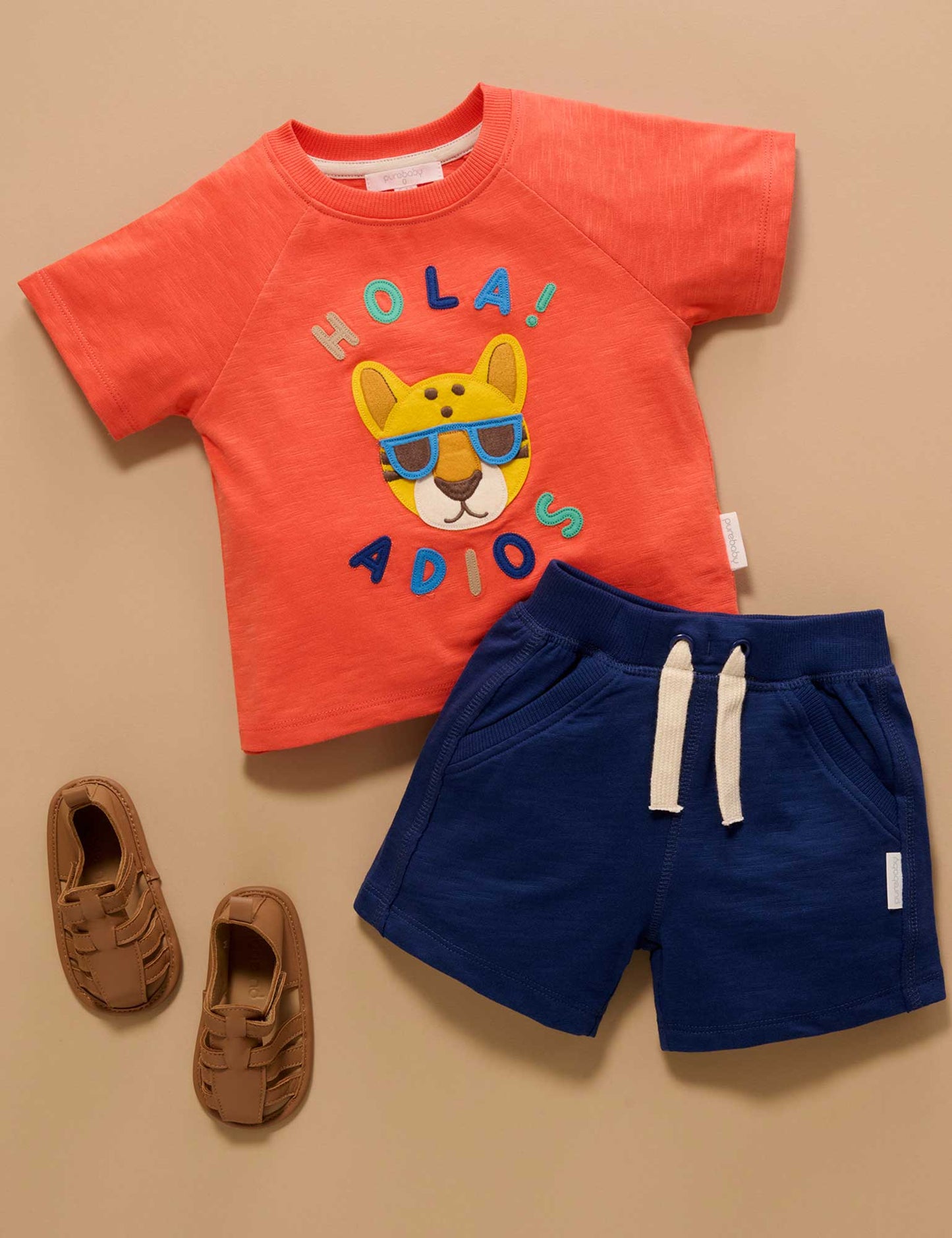 Purebaby ピュアベビー　ADIOS RELAXED TEE　PB1003S25