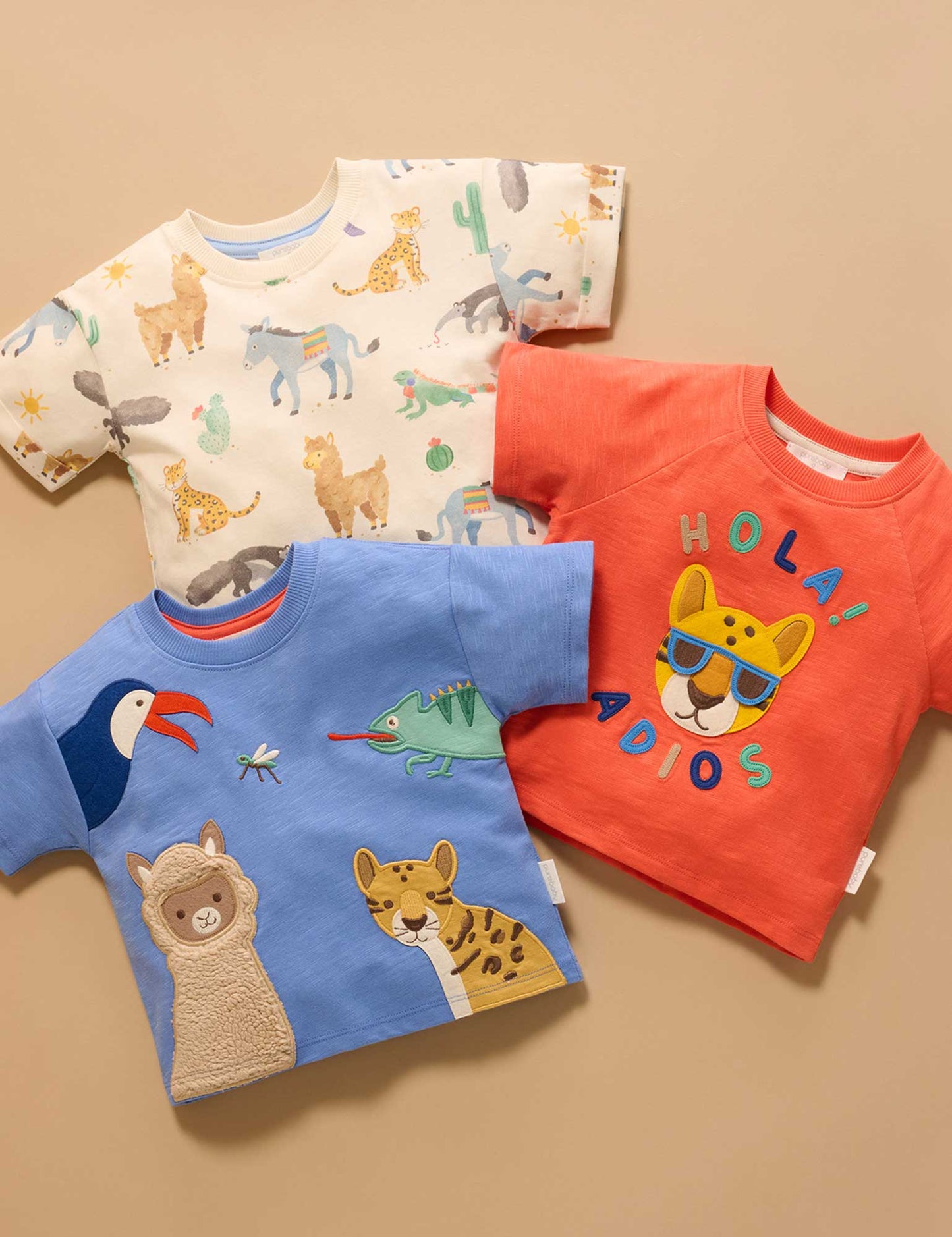 Purebaby ピュアベビー　HOLA RELAXED TEE　PB1034S25