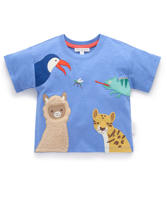 Purebaby ピュアベビー　HOLA RELAXED TEE　PB1034S25