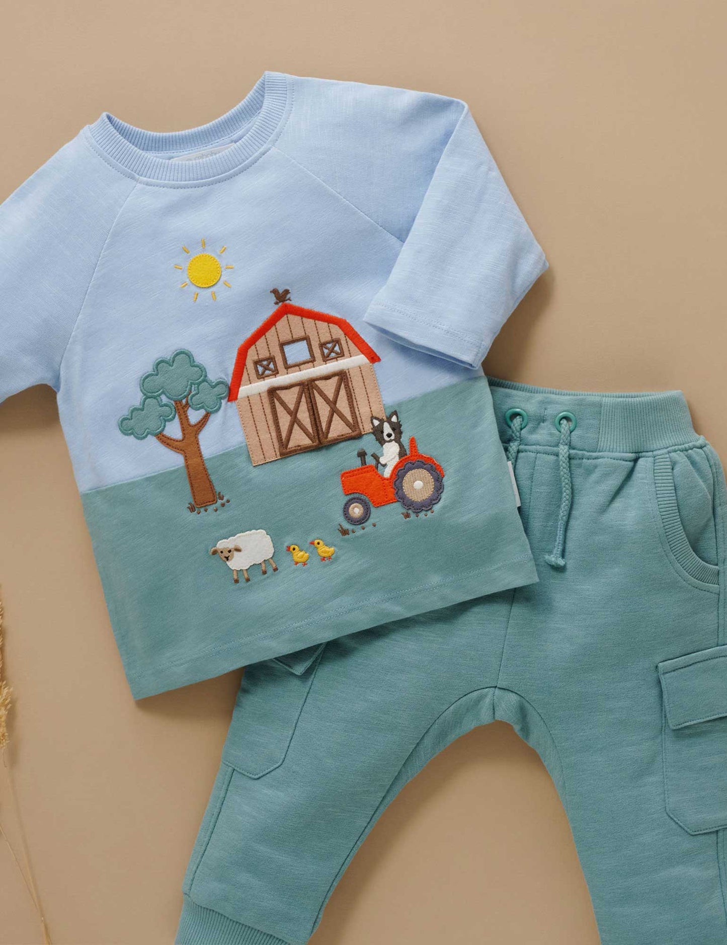 Purebaby ピュアベビー FARM LIFE TEE  PB1054W25