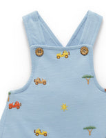 Purebaby　ピュアベビー　BRODERIE OVERALL　safari broderie　PN1014S23