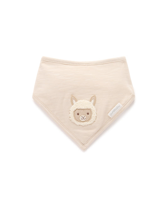 Purebaby ピュアベビー　BANDANA BIB　sand　	 PN1030S25