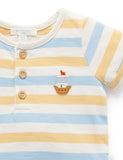アウトレット　Purebaby　ピュアベビー HENLEY SET PN2001S22　1