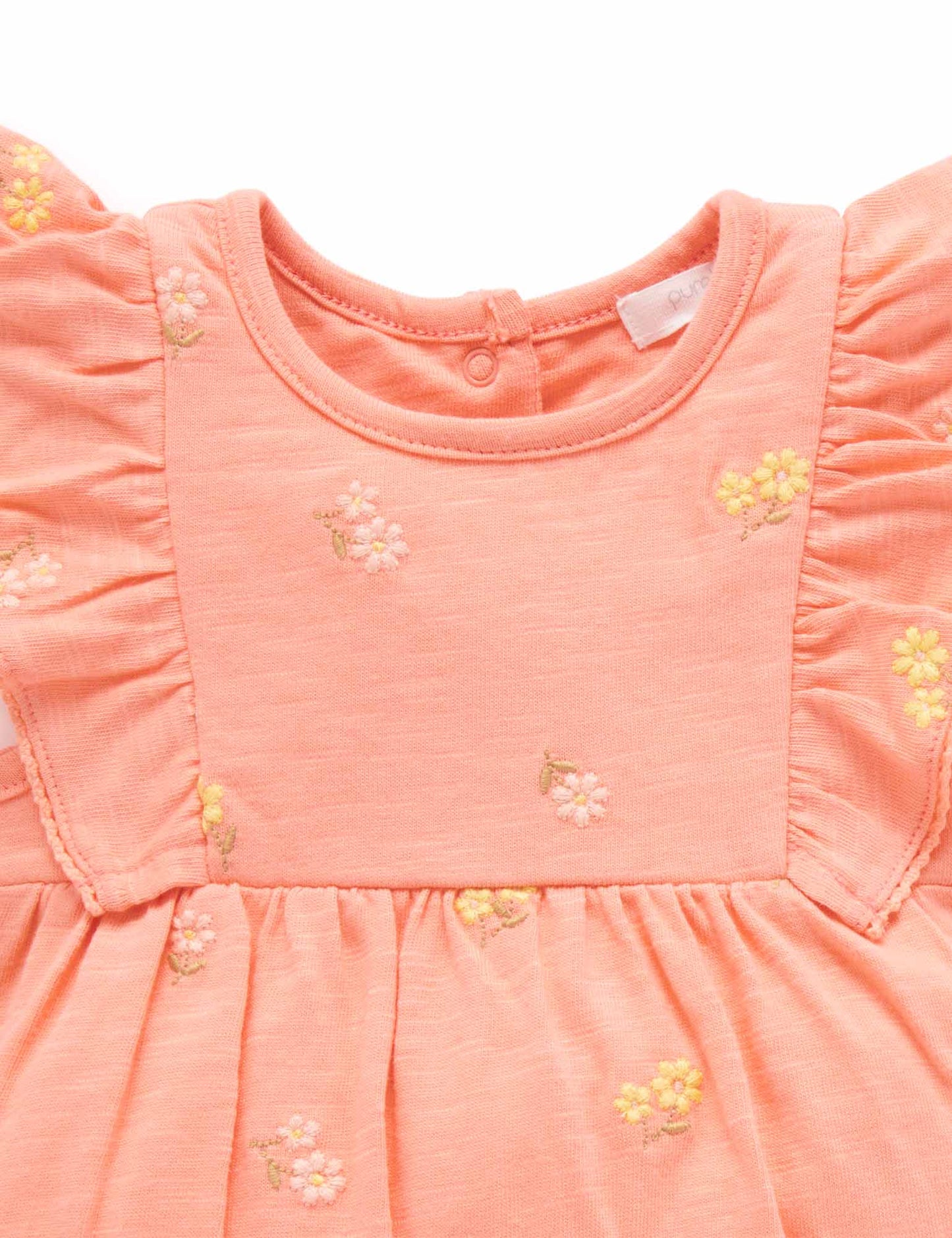 Purebaby　ピュアベビー　EMBROIDERED ROMPER　PN2001S23