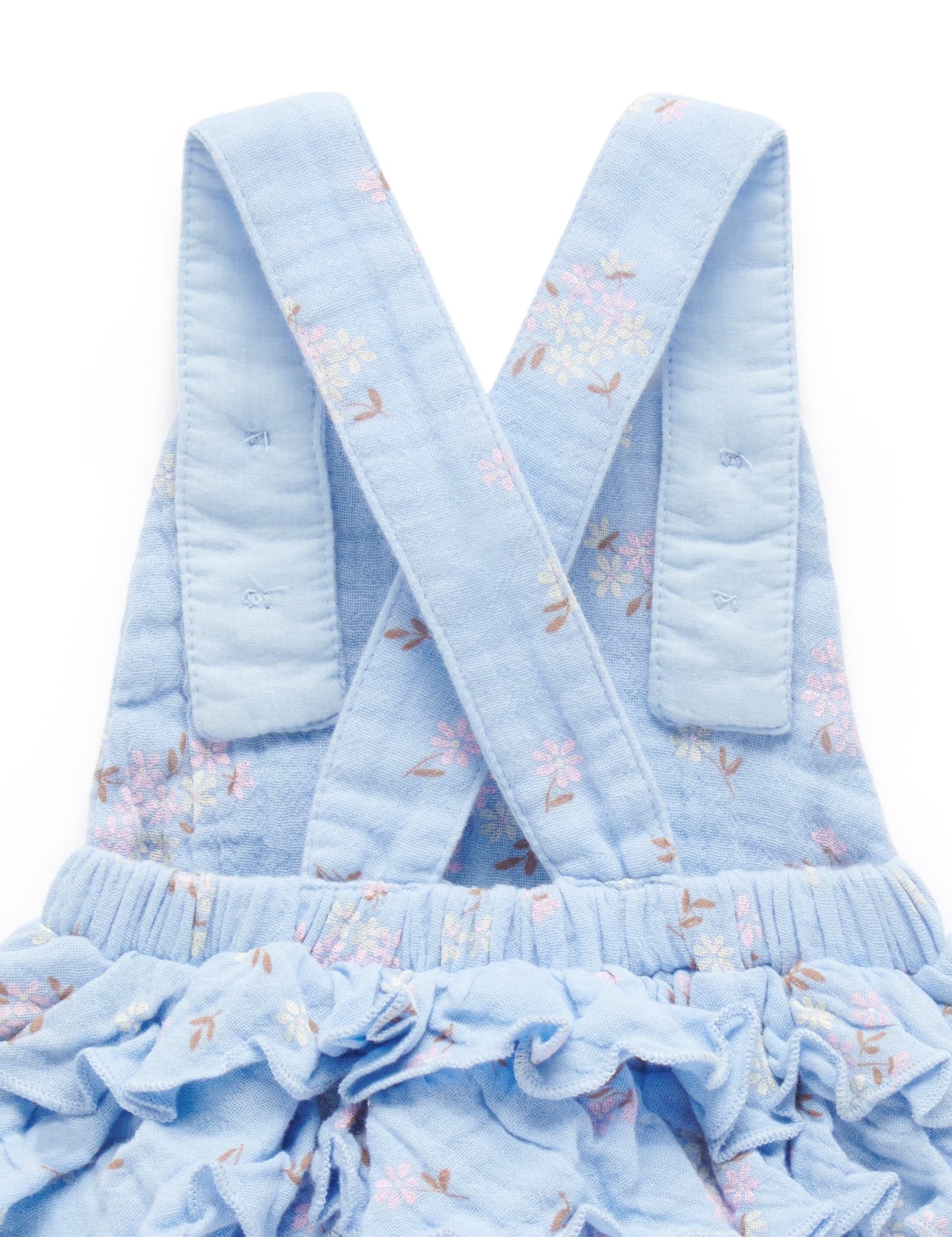 Purebaby　ピュアベビー　DAISY RUFFLE ROMPER　PN2015S23