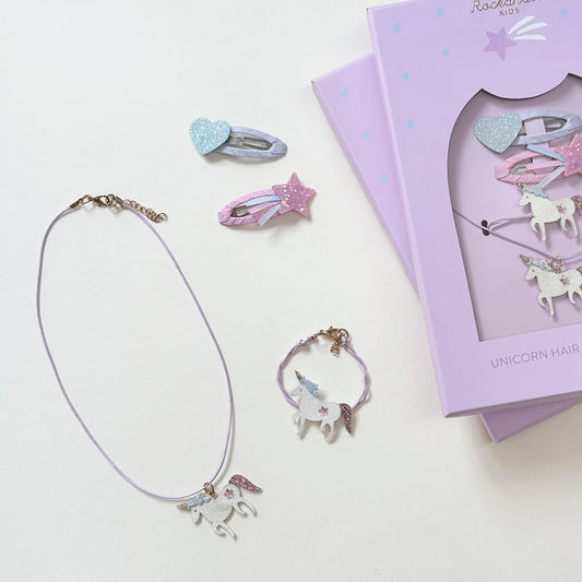 Rockahula Kids ロッカフラキッズ Unicorn Hair & Jewellery Set