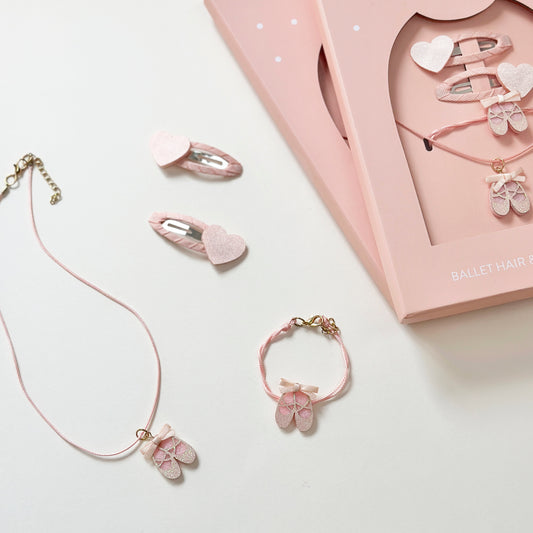 Rockahula Kids ロッカフラキッズ Ballet Hair & Jewellery SetPINK