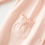 【予約】dave&bella デイブベラ　フラワー刺繍襟チャイナロンパース　DB3236460