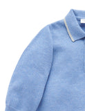 Purebaby　ピュアベビー　BUTTON NECK JUMPER　PB1017W23