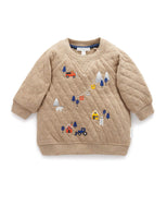 Purebaby　ピュアベビー　SNOW FIELD WINDCHEATER　PB1013W23