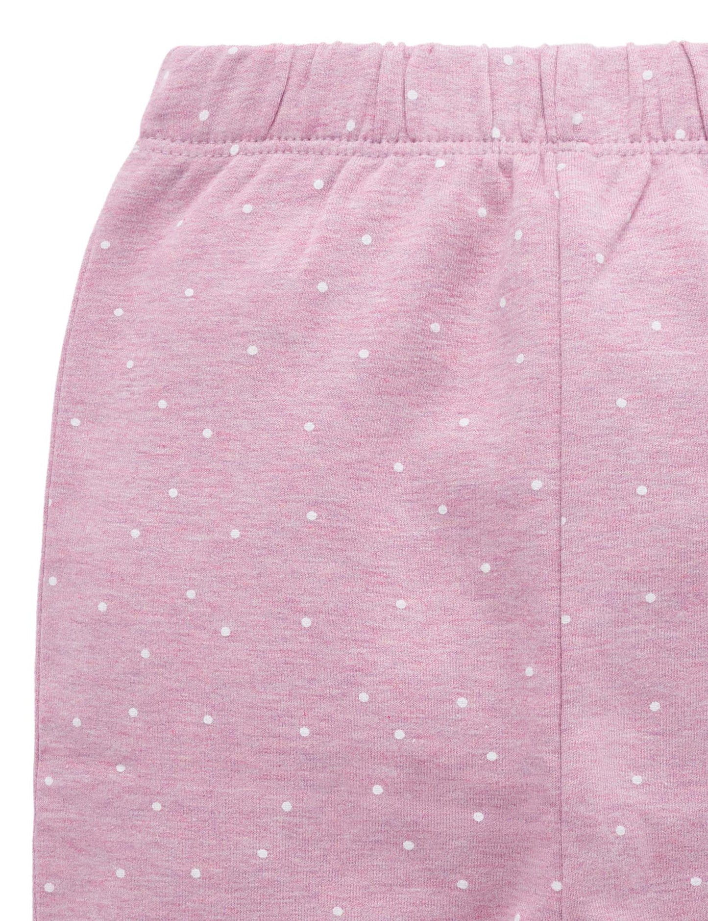 Purebaby ピュアベビー THICK LEGGING lavender mini spot PN1036W25