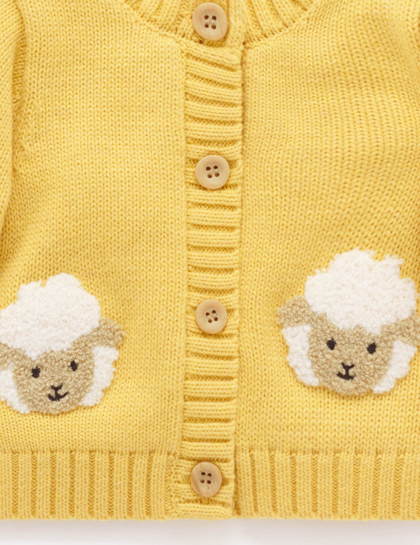 Purebaby ピュアベビー　FARM FRIENDS CARDIGAN　PN1014W25