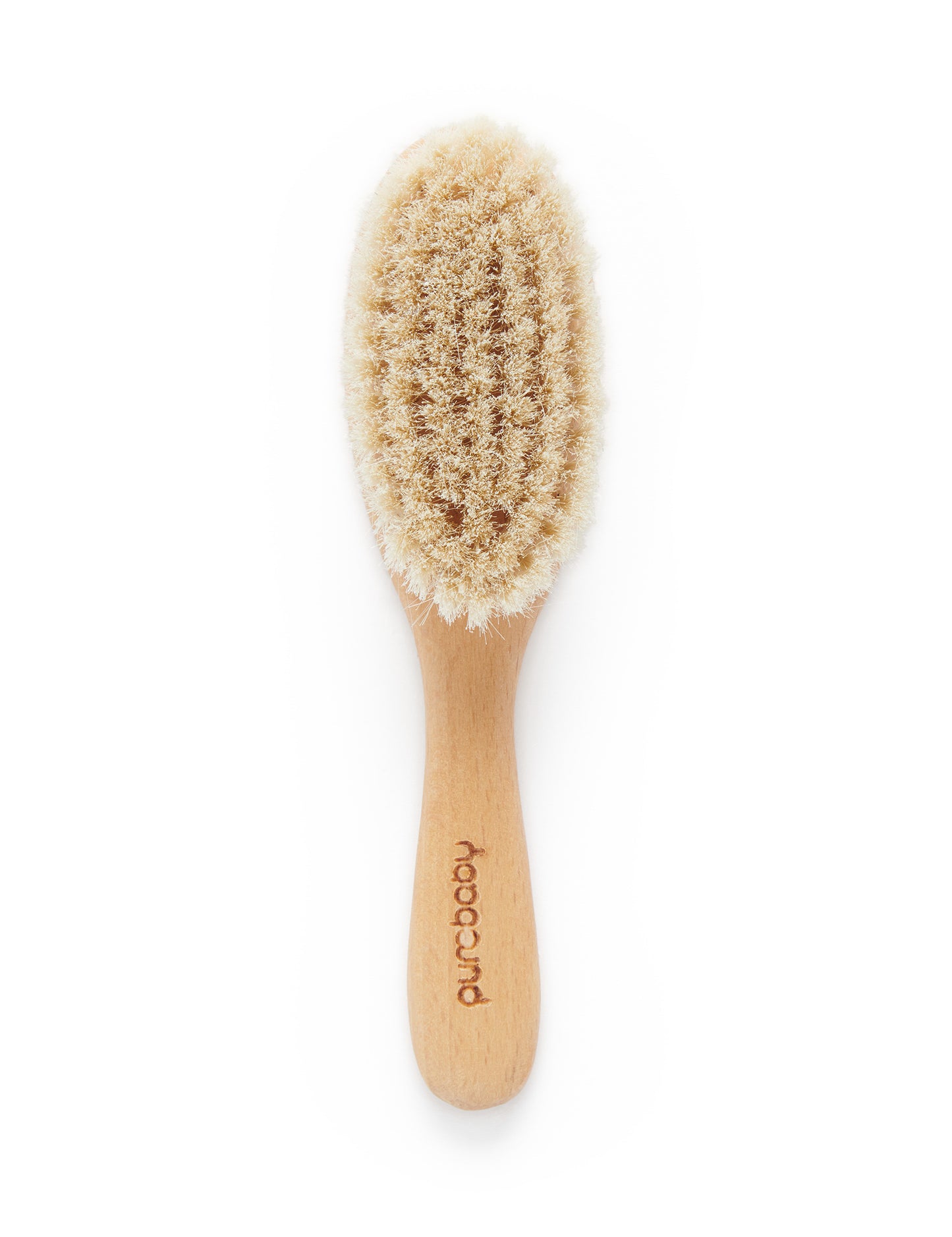 PUREBABY GOAT HAIR BRUSH W BOX　ヘアブラシ