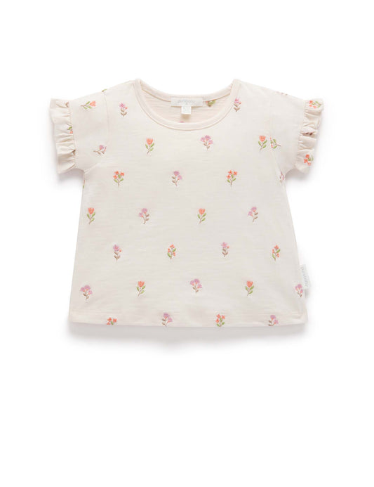 Purebaby　ピュアベビー　RUFFLE TEE　PB1053S24