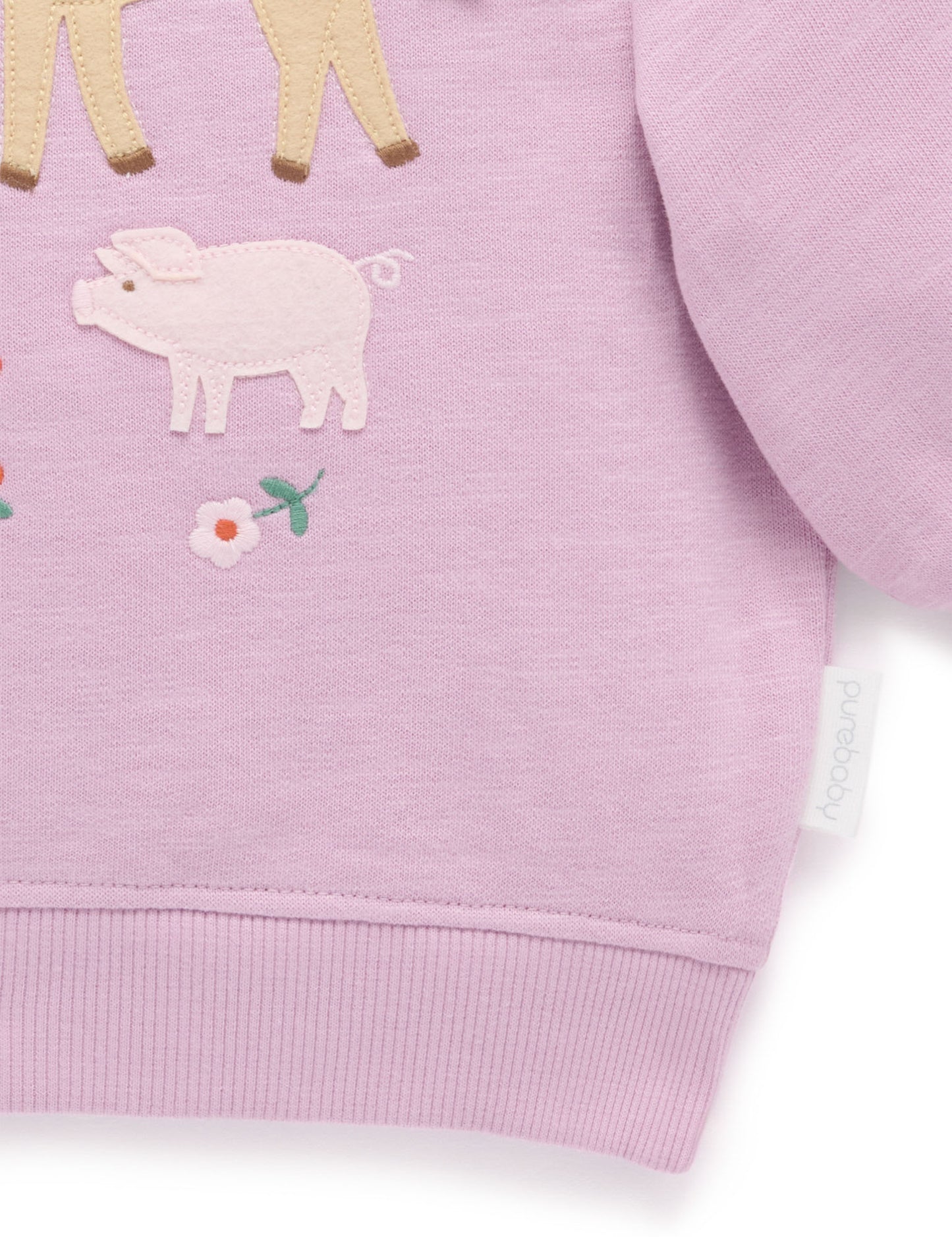 Purebaby ピュアベビー EMBROIDERED WINDCHEATER PB1022W25