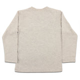 [bab chip] Long sleeve T-shirt construction with pocket 100% cotton