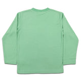[bab chip] Long sleeve T-shirt construction with pocket 100% cotton