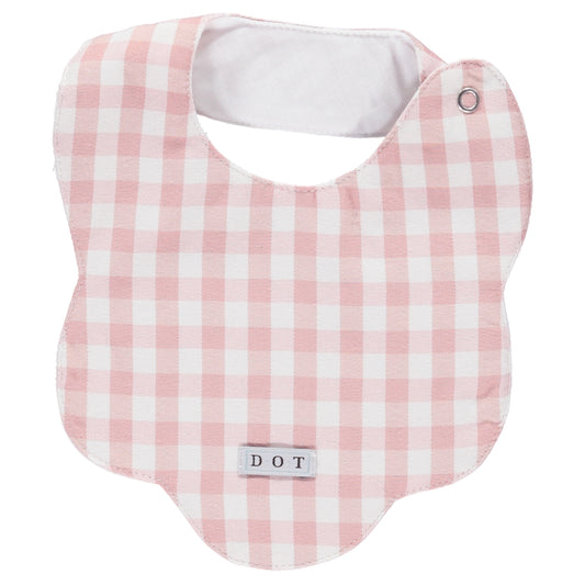 D・O・T Bib pink check
