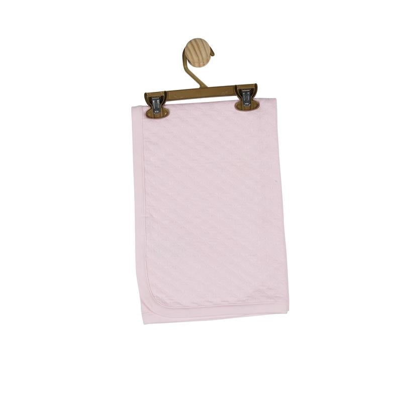 mintini baby light pink ribbon design shawl blanket