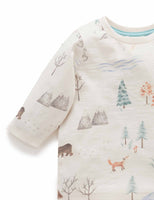 purebaby ピュアベビー　ROCKY MOUNTAINS TEE　PB1001W22