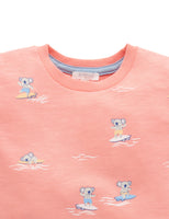 Purebaby ピュアベビー　SURF COMP RELAXED TEE SHIRT PB2001S21