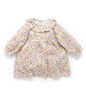 Purebaby ピュアベビー　Fleece Dress WINTER FLORAL PRINT  PN2024W22