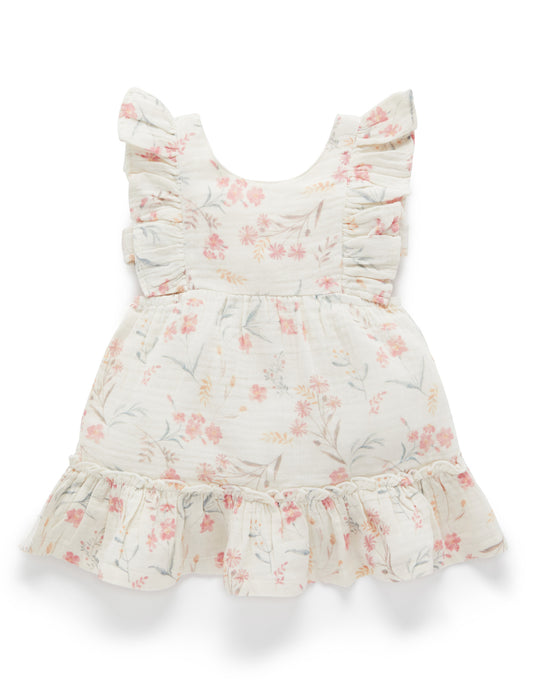 purebaby Pure Baby Island Floral Dress PB2057S21