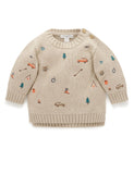 Purebaby ピュアベビー Forest Embroidered Jumper PD1002W22