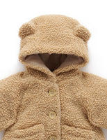 Purebaby ピュアベビー　Bear Coat  PD1018W22