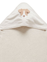 Purebaby ピュアベビー Hooded Puppy Towel