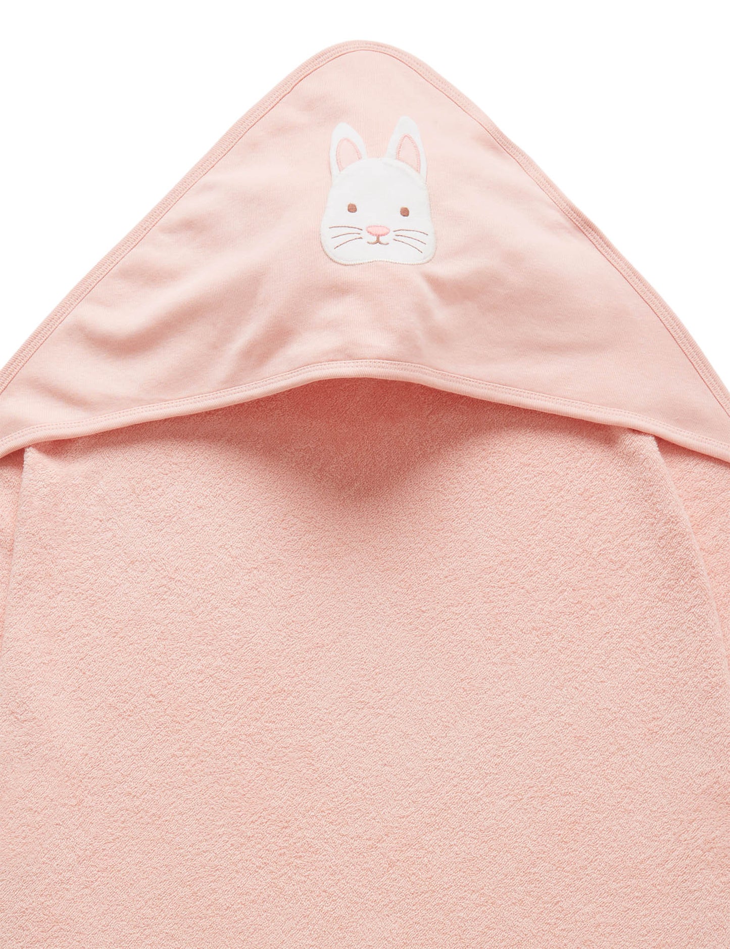 Purebaby ピュアベビー　Hooded Bunny Towel