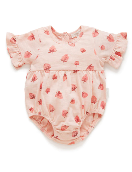 purebaby Pure Baby Strawberry Bodysuit PN1034S21