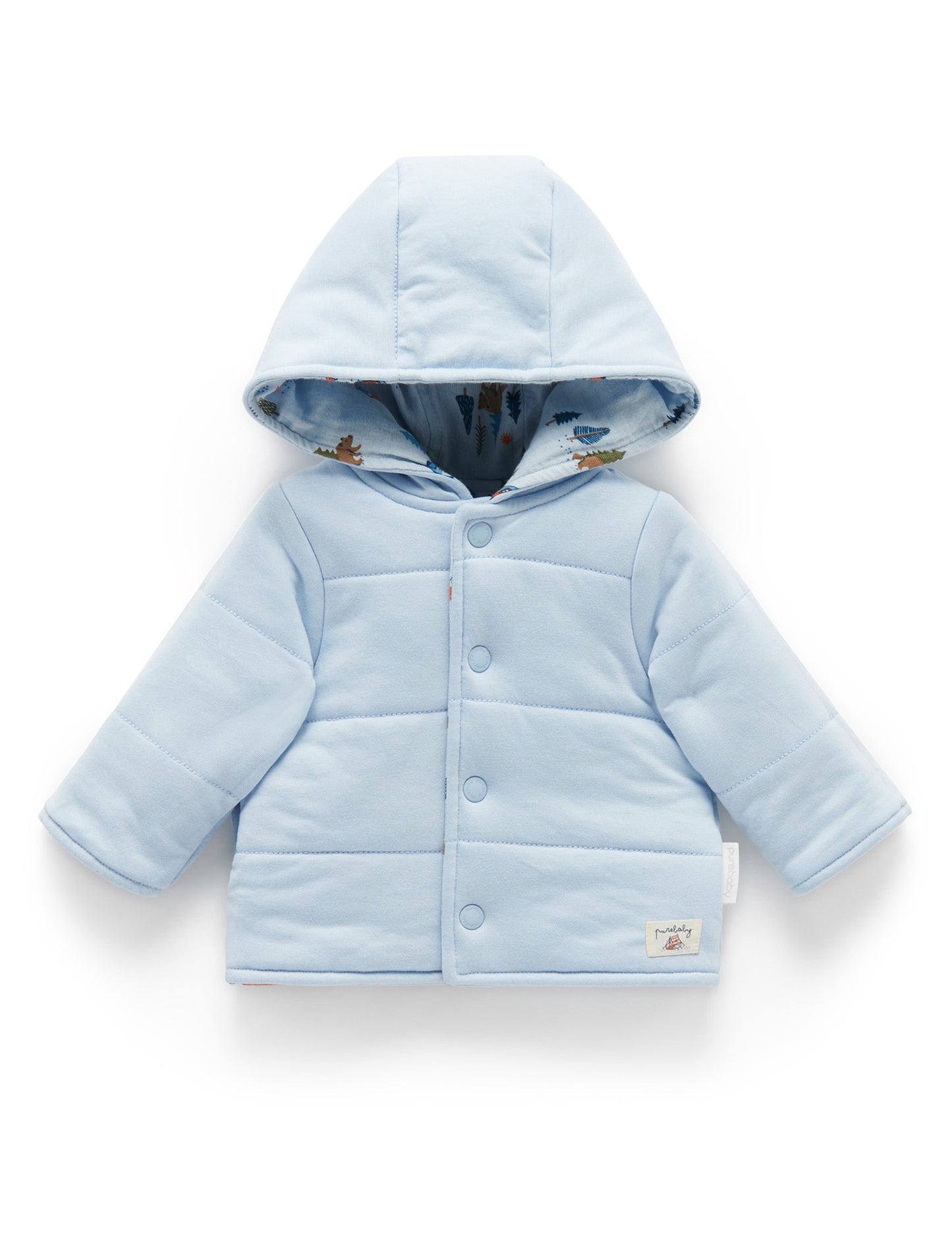 Purebaby Purebaby Reversible Jacket Great Outddors Print PN1036W22