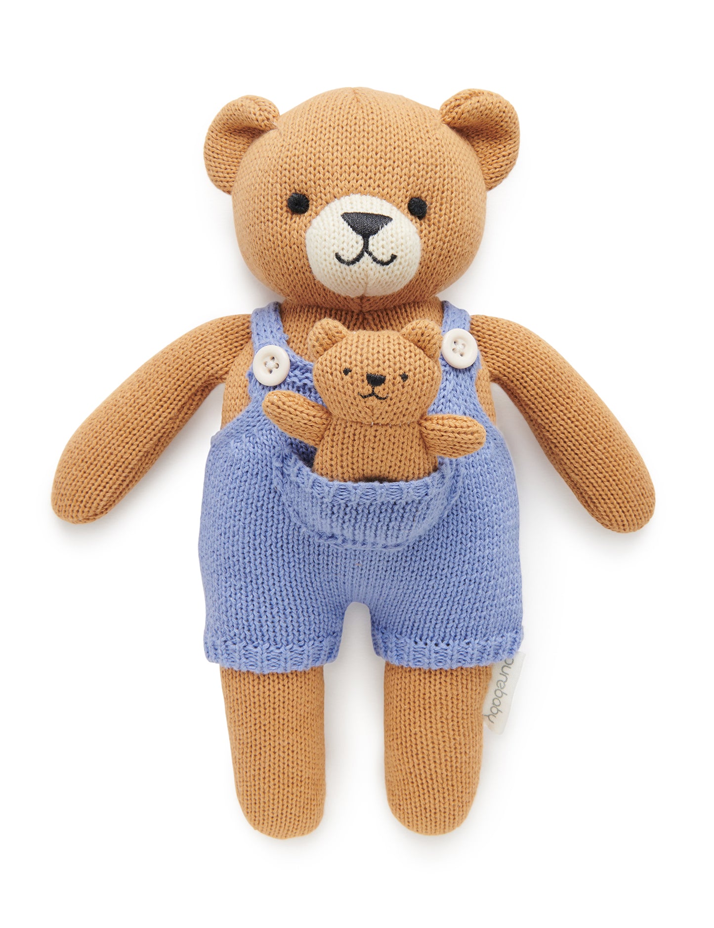 purebaby purebaby Billy and Baby Bear Toy