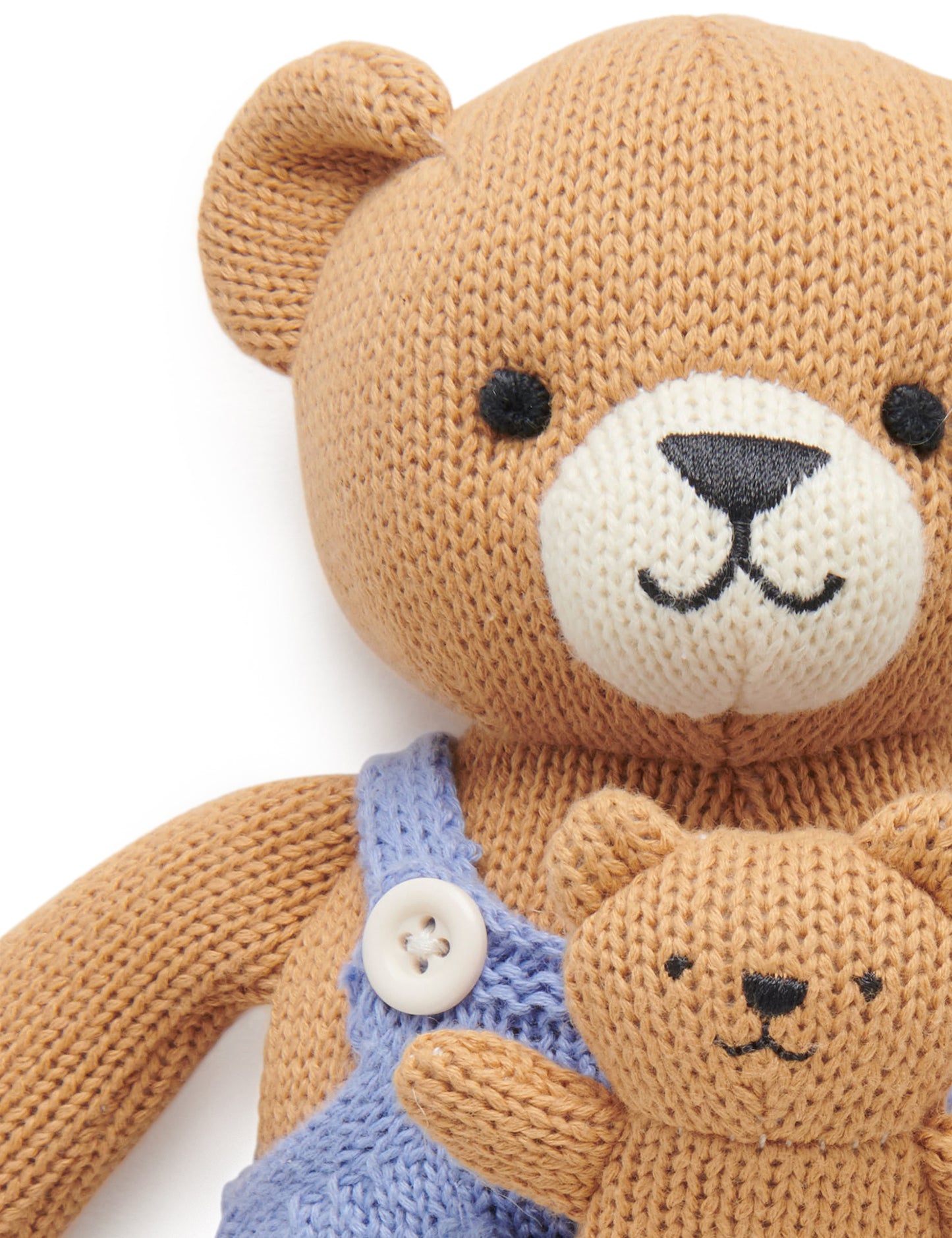 purebaby ピュアベビー Billy and Baby Bear Toy