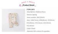 dave&bella　デイブベラ　トリケラトプス刺繍パンツ　DB1220441