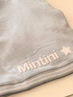 mintini baby 　ロゴ刺繍ロンT・ニットパーカー・パンツ3点セット