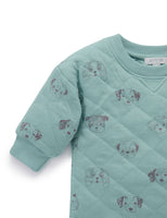 purebaby ピュアベビー Quilted Windcheater