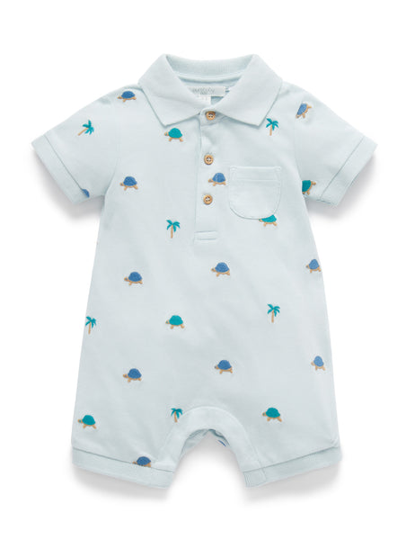 Purebaby　ピュアベビー　POLO GROWSUIT　	 PN1018S22