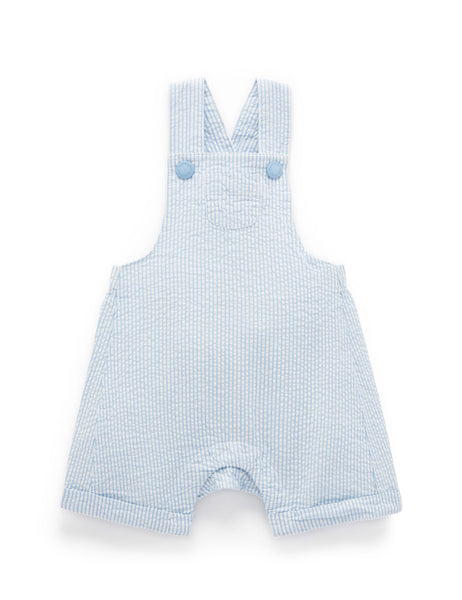 purebaby ピュアベビー　Blue Stripe Overall PN1053S20