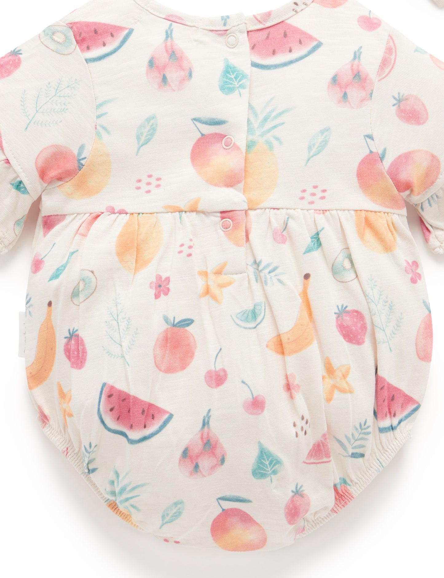 【00 last one】Purebaby　ピュアベビー　FRUIT SALAD BODYSUIT SET　PN1017S22