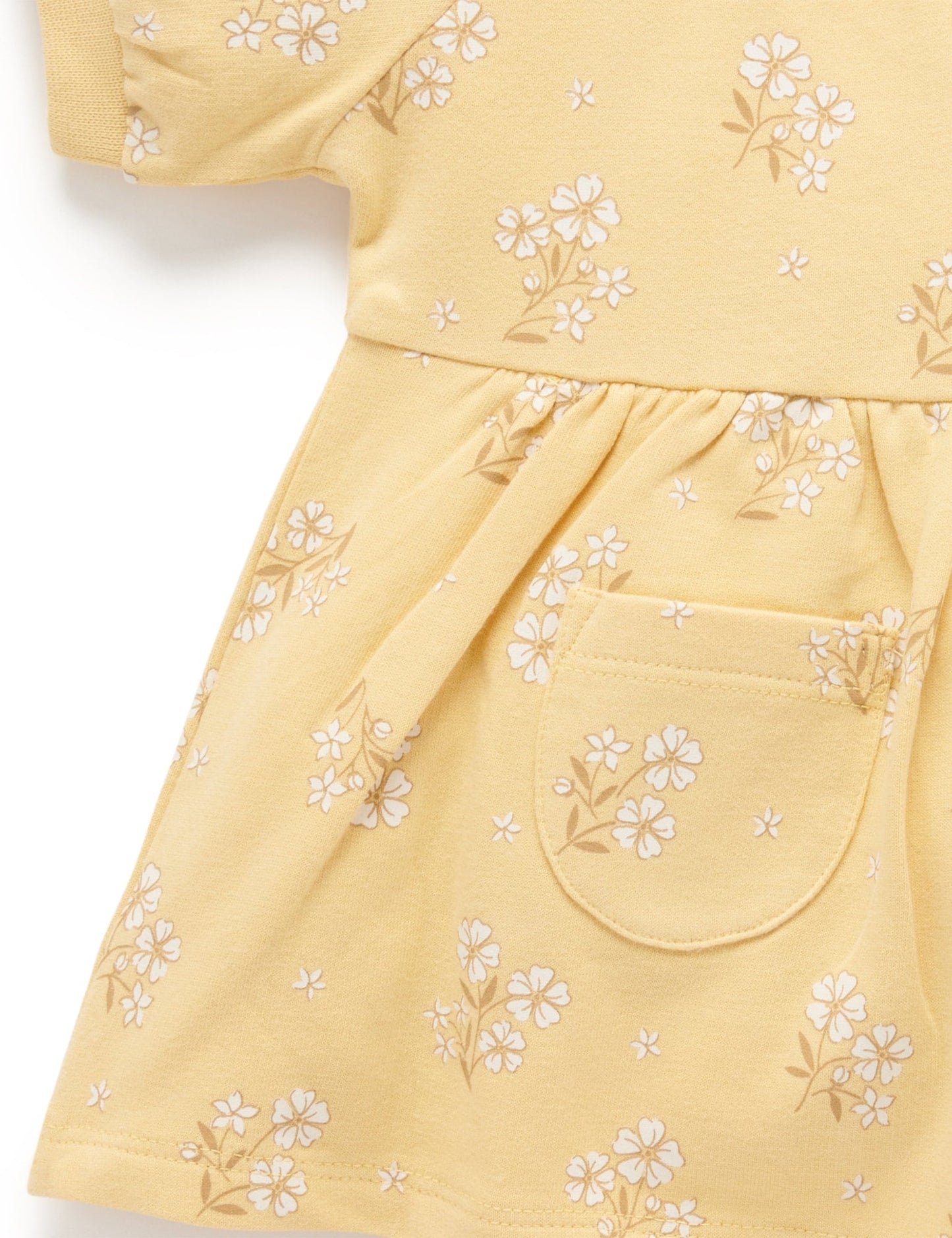 Purebaby ピュアベビー　GATHERED DRESS　PD1011S22