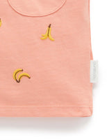 Purebaby　ピュアベビー　HUNGRY LITTLE MONKEY TEE　PB1017S22