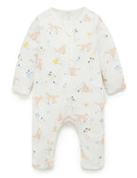 Purebaby Purebaby DESERT COYOTE ZIP GROWSUIT PN2055S20